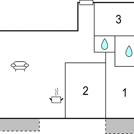 Appartement Greppons R1bb-7